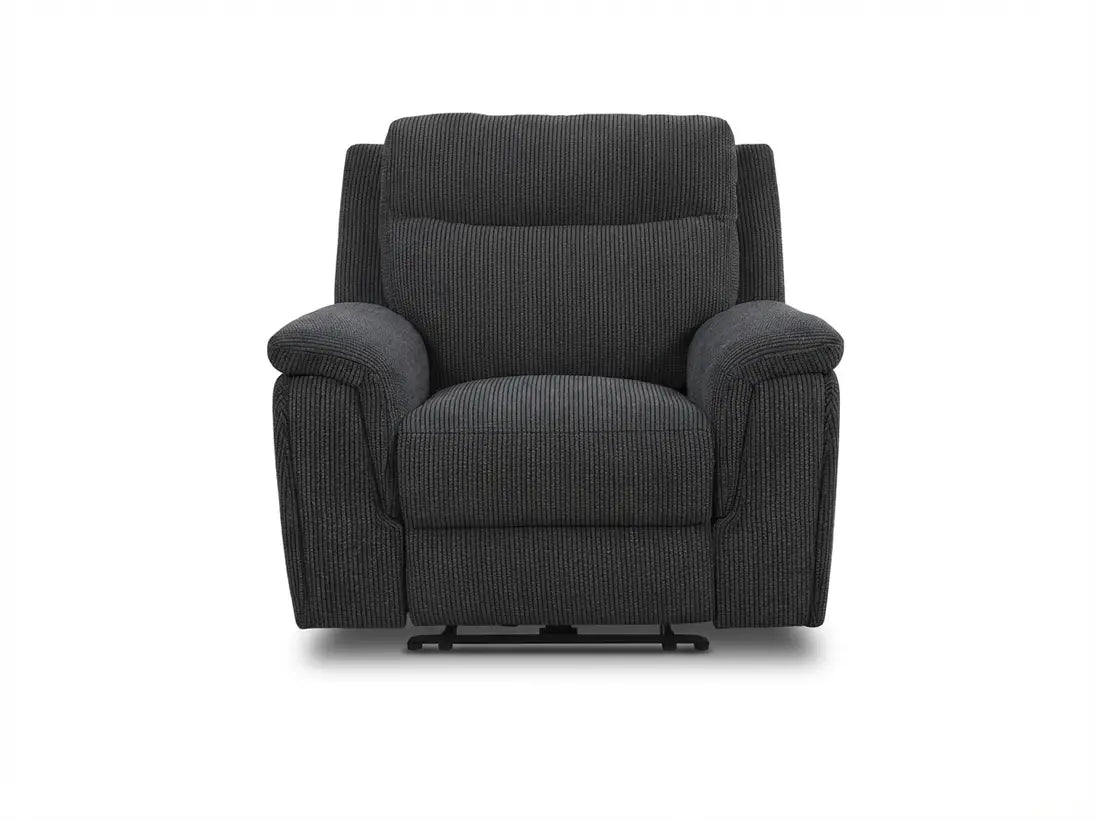 Maverick Black Power Recliner Armchair