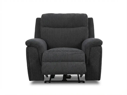 Maverick Black Power Recliner Armchair