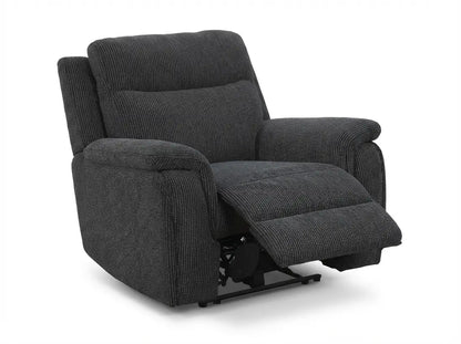 Maverick Black Power Recliner Armchair