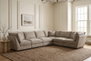 Madelyn 6 Seater Modular Corner Sofa - Beige Chenille – gallery view 1