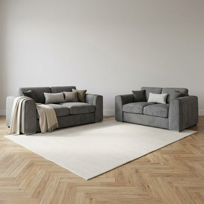 Naples 3+2 Seater Sofa Set - Grey