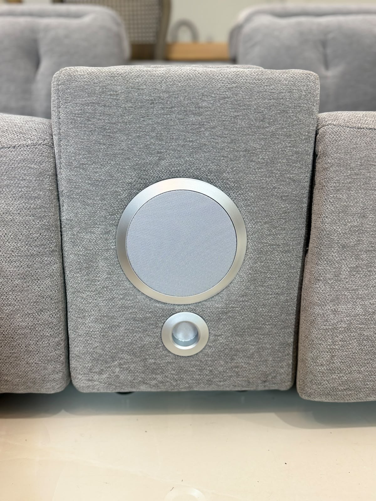 Ohio Power Modular Corner Sofa - Grey
