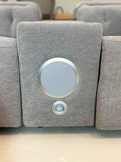 Ohio Power Modular Corner Sofa - Grey