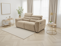Tokyo Electric Recliner Beige 3+2 Seater