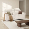 Owen Electric Recliner Sofa 2 Seater - Beige