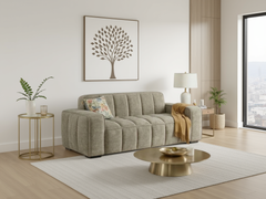 Paris Sofa Beige 3+2 Seater