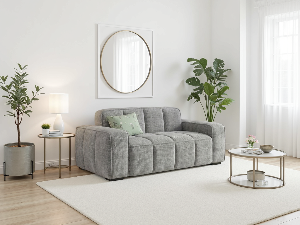 Paris Sofa Grey 3+2 Seater
