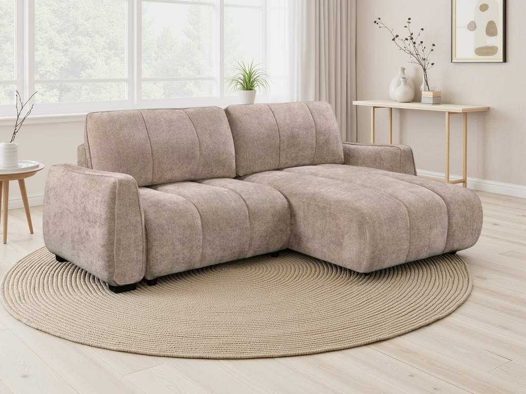 Portland Universal Storage Sofa Bed -  Beige