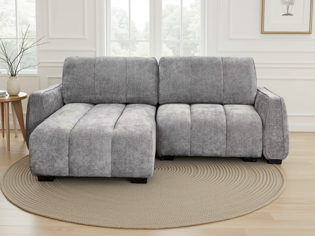 Portland Universal Storage Sofa Bed -  Grey