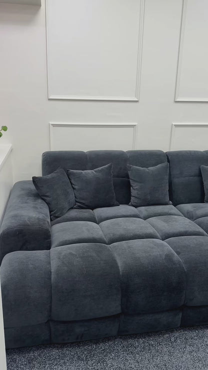 Jacob Sofa Charcoal Left Hand Facing Corner