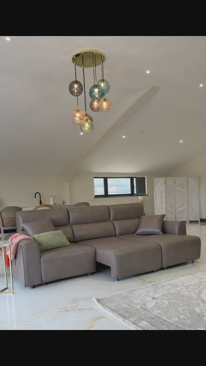 Conway Leather Electric Sofa Bed
