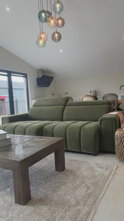 Molly 3 Seater Electric Sofa Bed - Grey