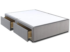 3ft to 6ft Super King Divan Bed Base - Grandeur Top - Lovemybedss + Ottoman Storage Divan Base