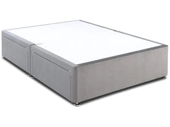 3ft to 6ft Super King Divan Bed Base - Grandeur Top - Lovemybedss + Ottoman Storage Divan Base