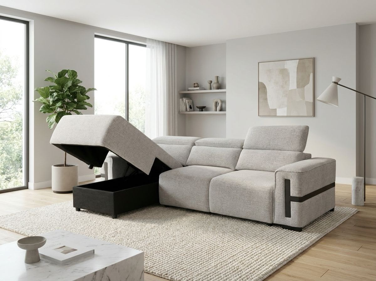 Selby Left Hand Corner Sofabed - Pre Order
