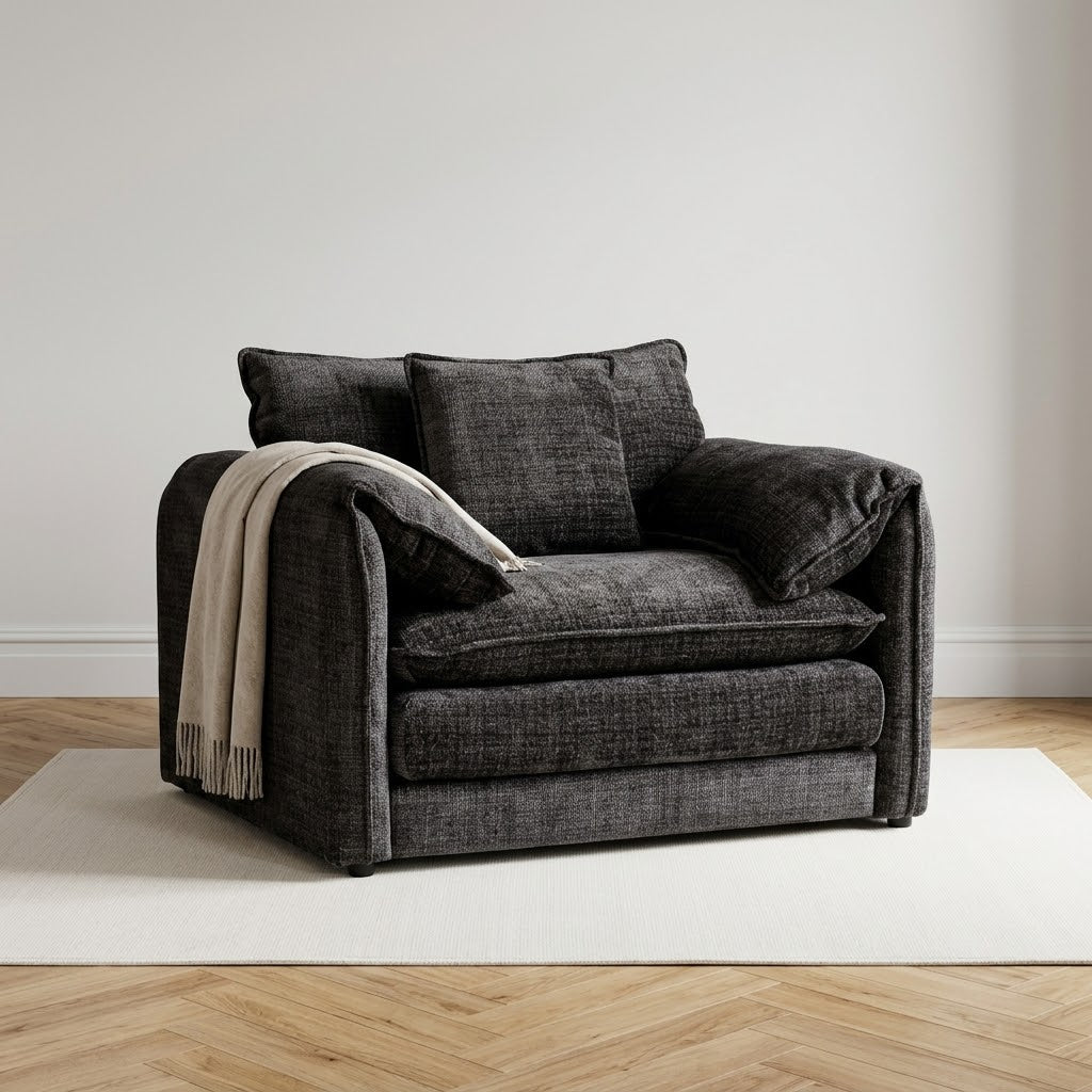 Solaya Sofa Armchair - Black