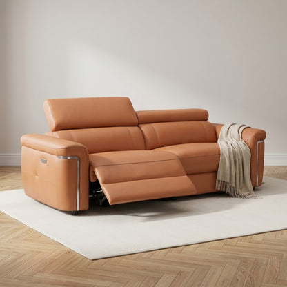 Somerville Electric Recliner 3 Seater Sofa - Tan