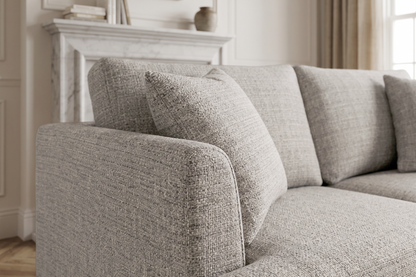Ravello 2 Seater Sofa - Stone Grey Chenille - Image 2