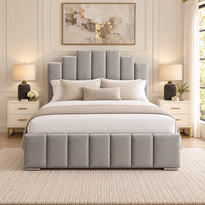 Valmont Deco Bed Frame — Front View