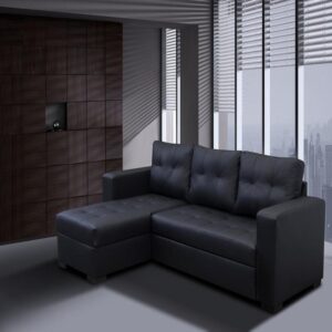 Giani Leather Corner Sofa