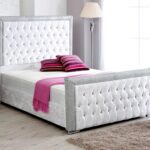 Bespoke White Chesterfield Ottoman Bed