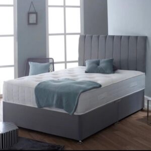 Sienna Divan Bed With Headboard - Available in All Sizes - Lovemybedss