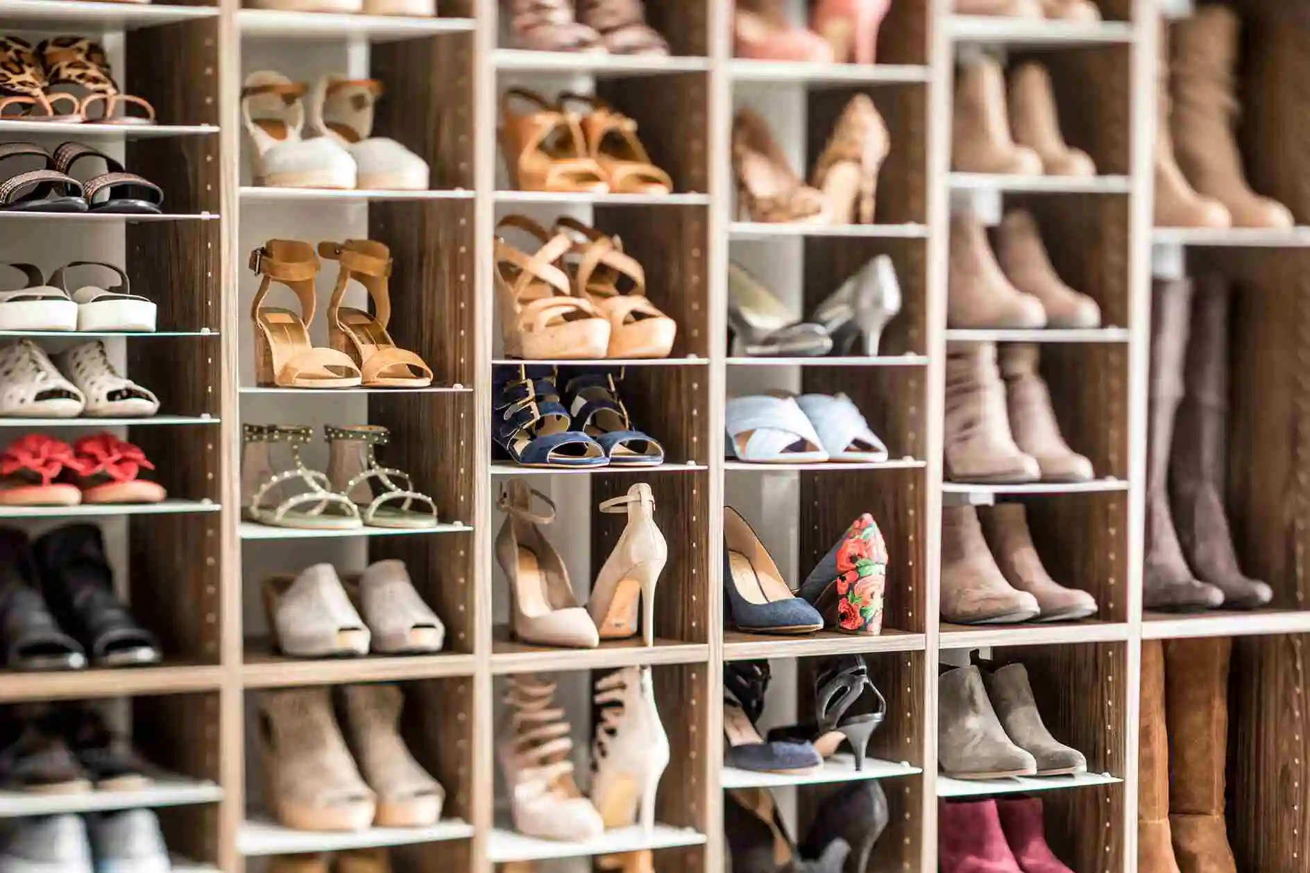 Shoe Storage Wardrobe bedroom Shoe cabinet Full scene 3D model