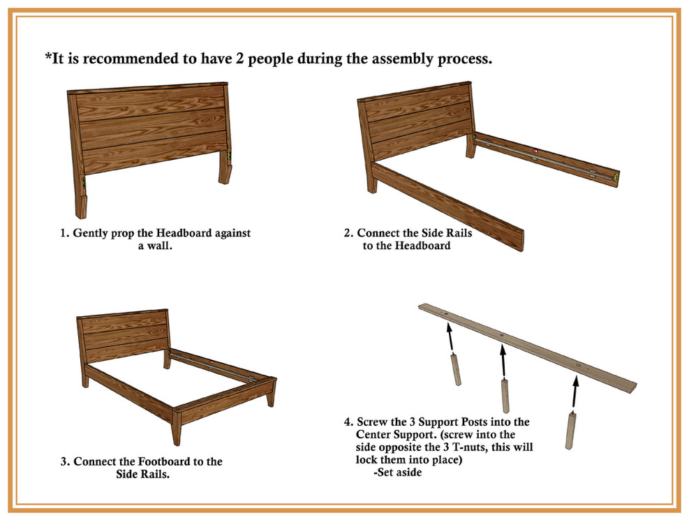 How to assemble Luxury beds