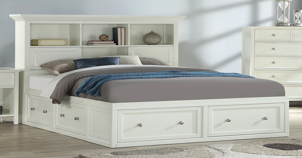 Storage Beds with Headboards that Save Space and Style